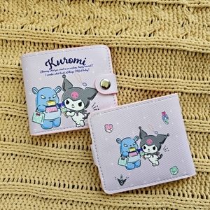 Sanrio kawaii Kuromi purple wallet